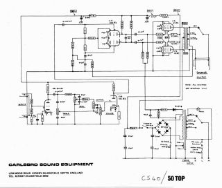 Carlsbro-CS 40_CS 50 Top.amp preview